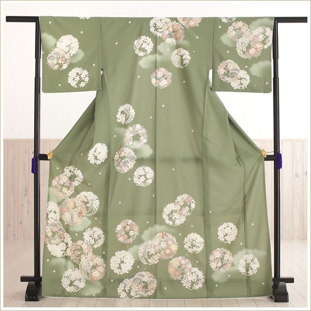 高身長トールサイズ訪問着レンタル｜卒業式や入学式、七五三の170cm