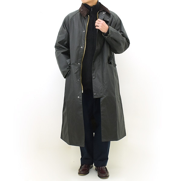 Barbour バブアー OS WAX BURGHLEY オーバーサイズ バーレー ワックス