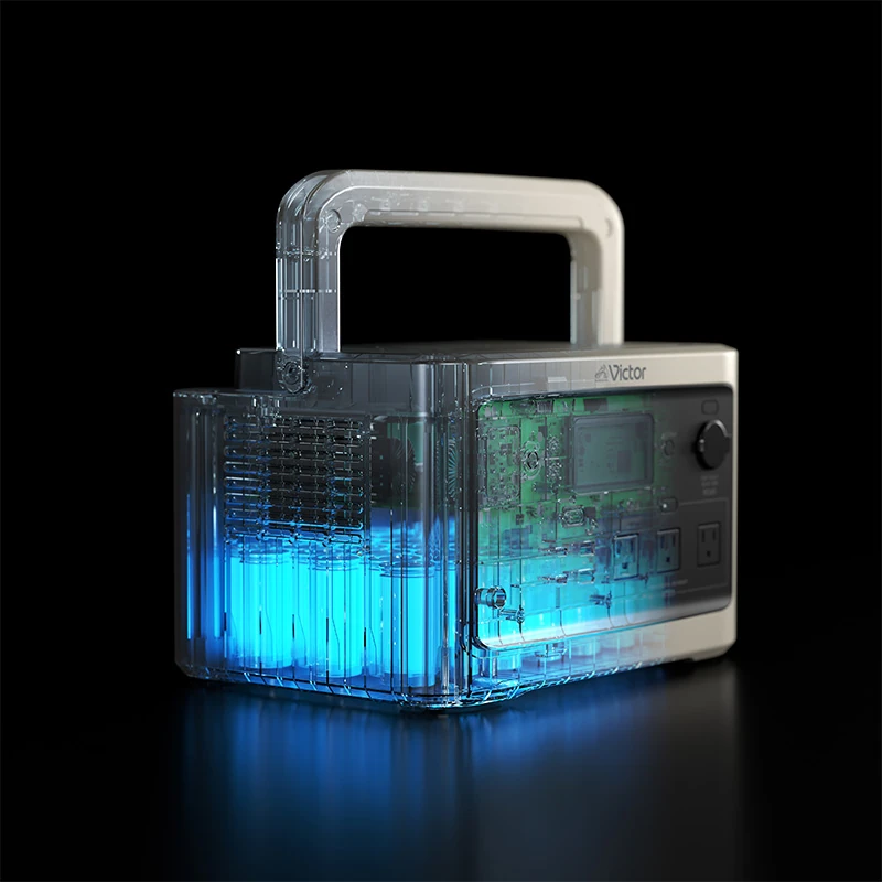 Victorポータブル電源 BN-RF250(容量256Wh)自動給電切り替え機能付き