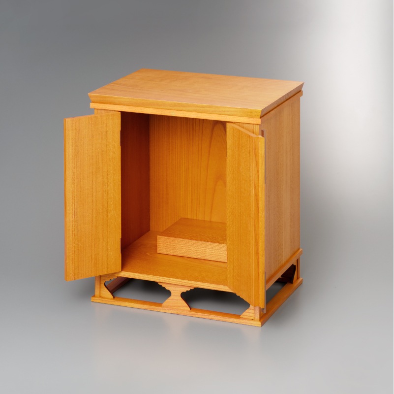 木】 ☆ 竹木 黄花梨木四方硯盒 ☆ 清朝期 鬼顔 麦穂 木目模様 文房