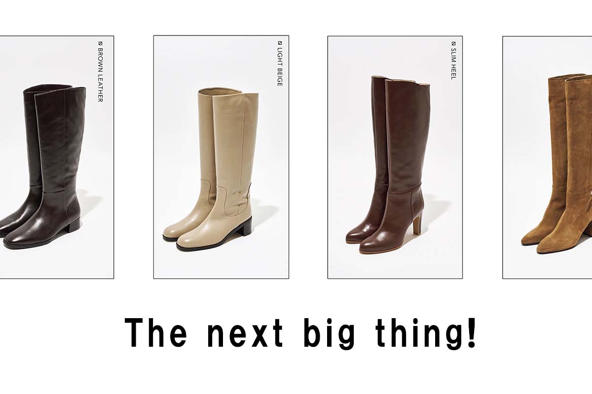 ZARAの中でもとくにいいロングブーツ 「歩きやすく・スタイル良く