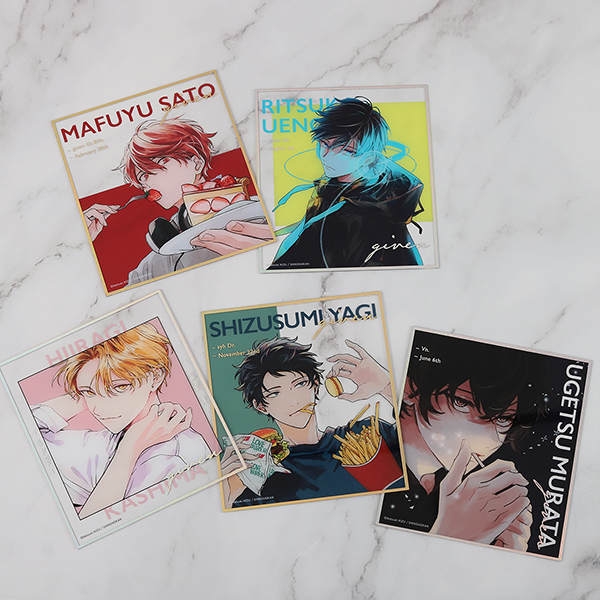 東京凱旋新商品】クリアミニ色紙／立夏 | ギヴン展 -given exhibition