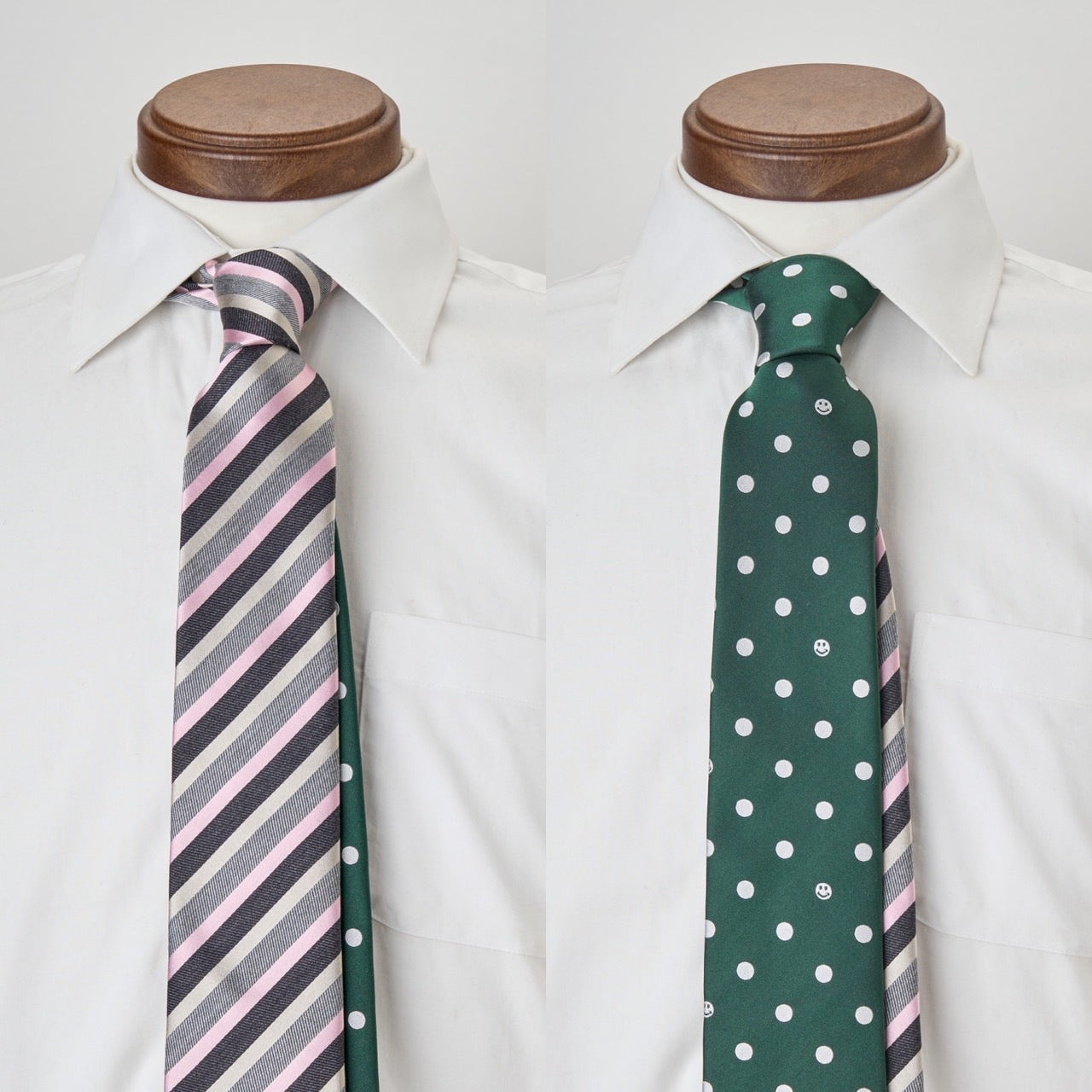 高騰中-緑＋j-m13-青の 白 赤 線のネクタイ 高騰中-緑＋j-m13-青の 白