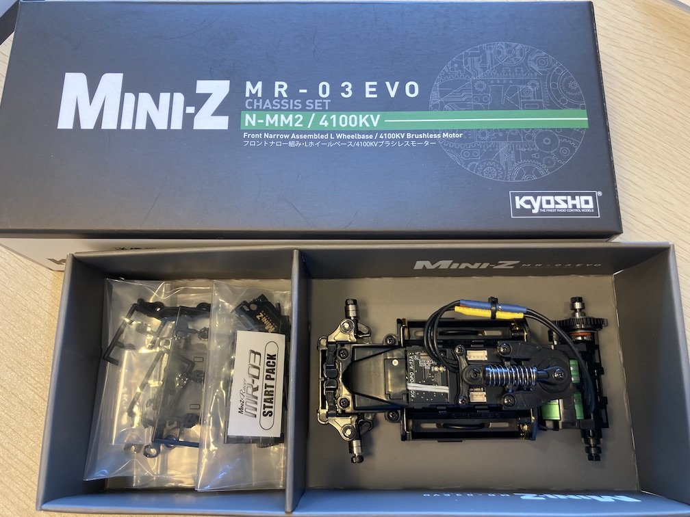 MINI-Z(ミニッツ)走行日誌 緑モーターのEVOを増車 - ハンチングガールド