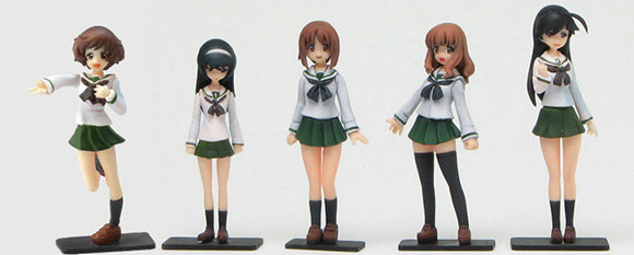 あんこうチームフィギュアセット｜ガールズ＆パンツァー最終章 公式サイト