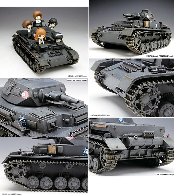 ガールズ&パンツァーⅣ号戦車あんこうチームガルパン西住まほ島田アリス