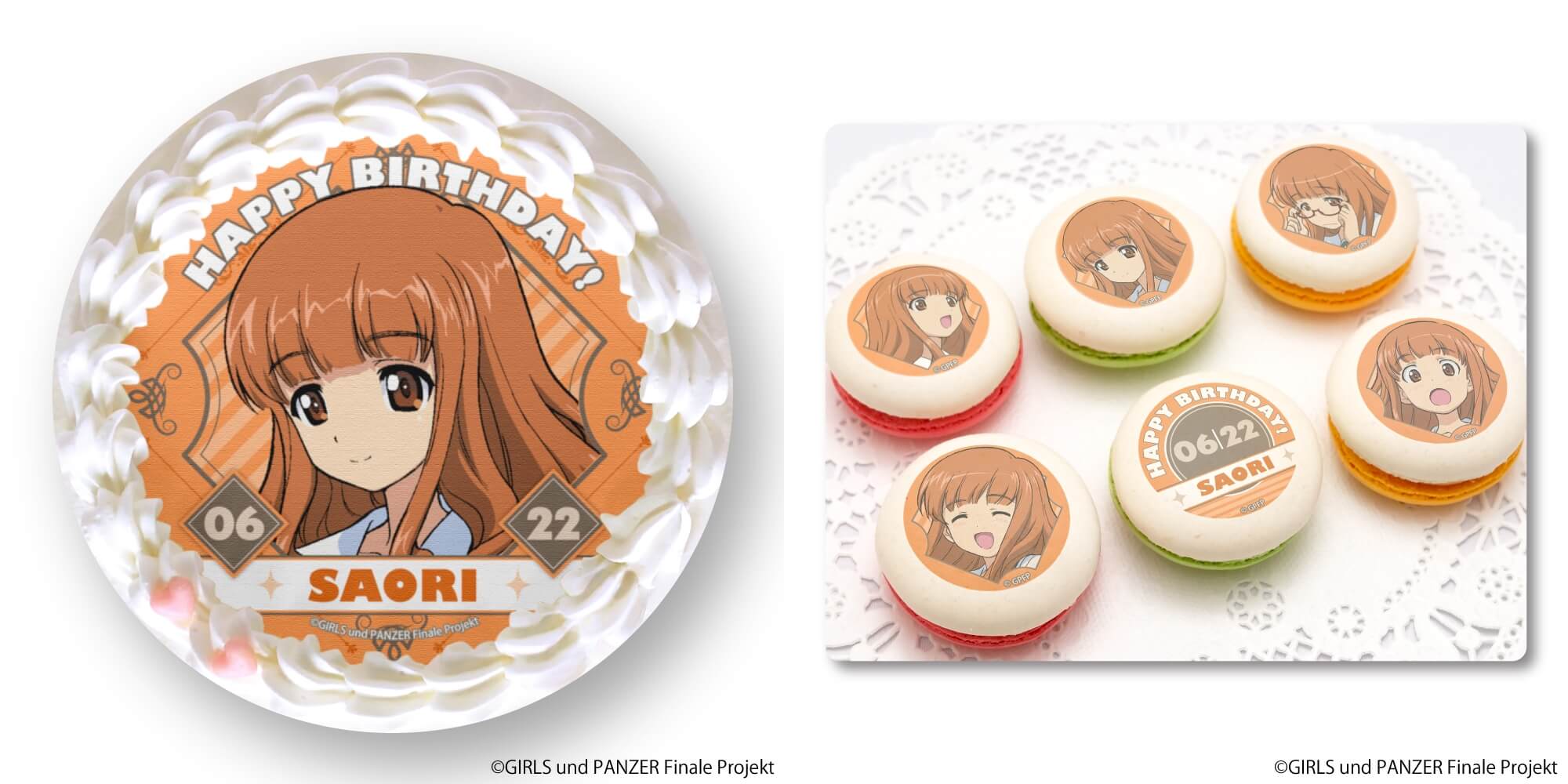 ガールズ＆パンツァー』武部沙織 バースデースイーツ2025｜ガールズ