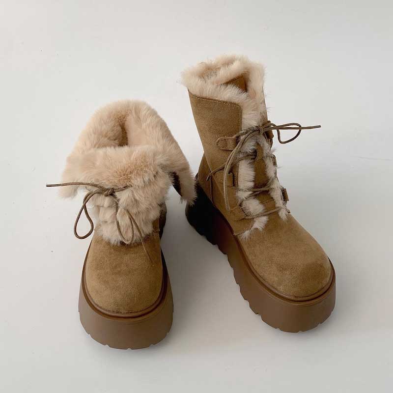 2wayレースアップファームートンブーツ – GIRLS CRUSH