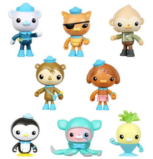 オクトノーツと地上のミッション クルーフィギュア ギフトセット