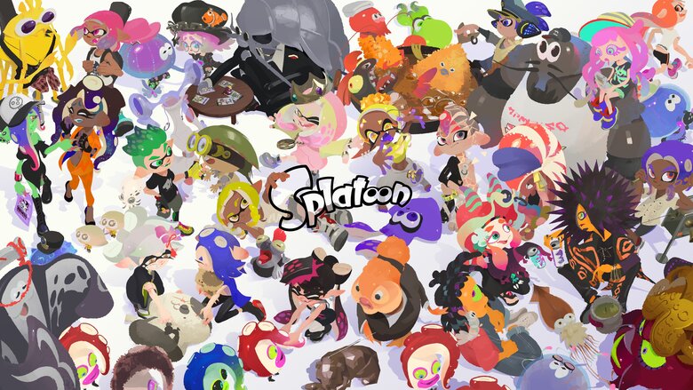Nintendo celebrates Splatoon's 10th anniversary with new art