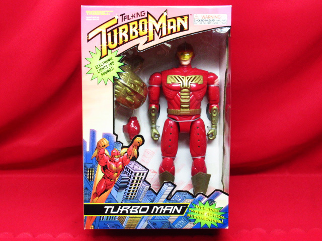 未開封品 TIGER ELECTRONICS タイガー TALKING TURBO MAN トーキング