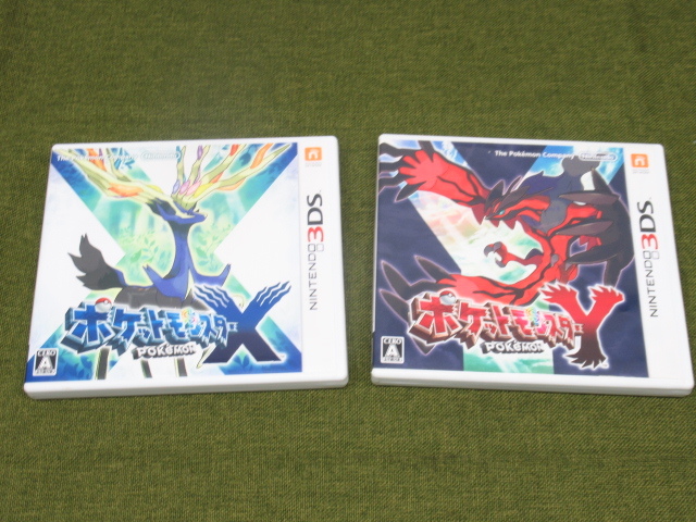 任天堂 3DS ソフト カセット ポケットモンスター X / Y ポケモン poket