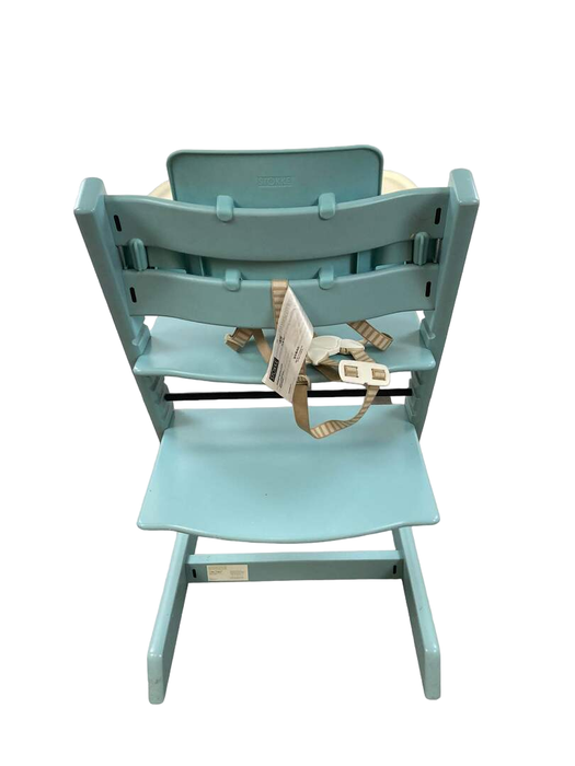 Stokke Tripp Trapp High Chair with Baby Set and Tray, Turquoise