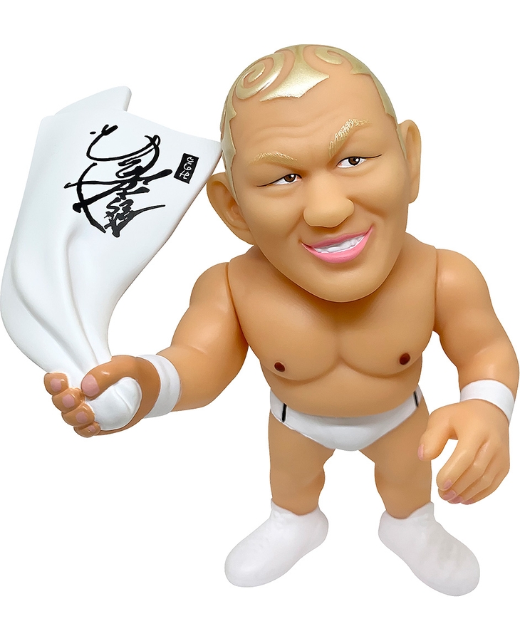 16d ソフビコレクション015 鈴木みのる 白コスチュームVer