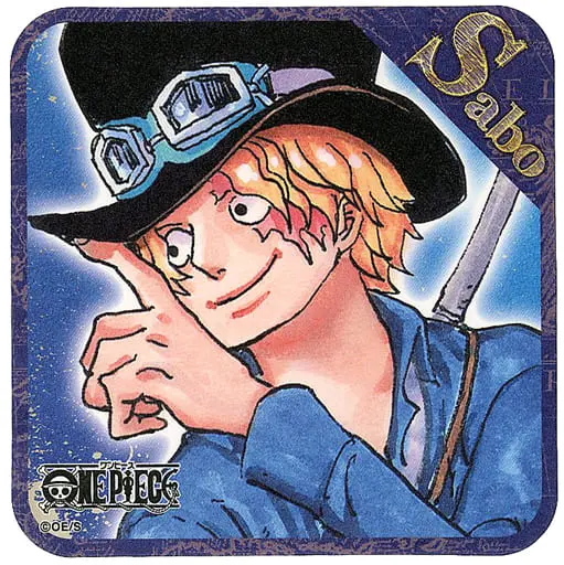 Sabo - Coaster - Jump Festa - ONE PIECE (サボ(背景青) 「ワンピース