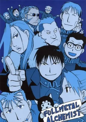 鋼の錬金術師 ビジュアルシート RED BLUE YELLOW PURPLE 鋼の錬金術師