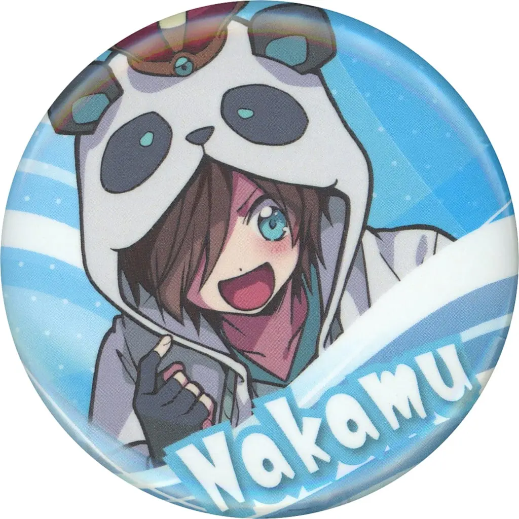 Nakamu - Badge - White Tails (Nakamu(White Tails) トレーディング缶