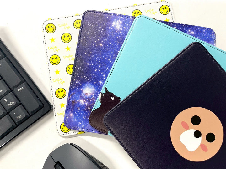 オリジナルレザーマウスパッド（スクエアタイプ）｜1枚から作成可能