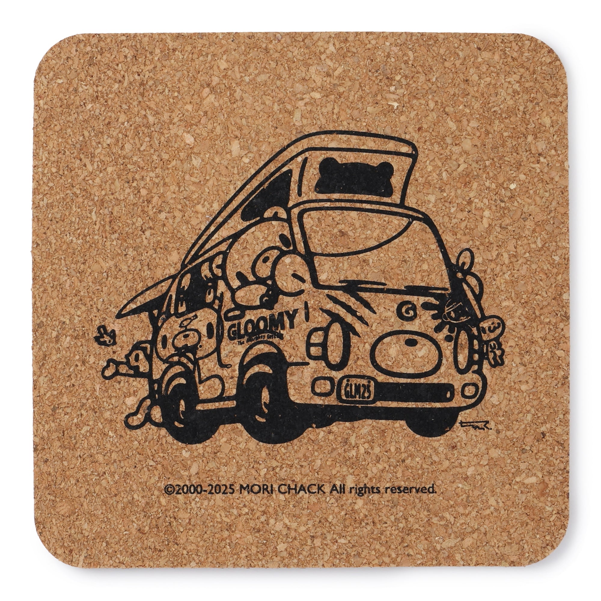 キャンピングカーグルーミー コルクコースター – 公式グッズ販売