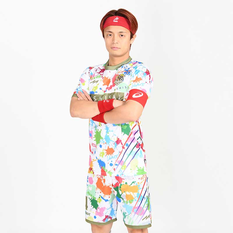 ユニフォームシャツ 背番号4番 NOBUKUN(のぶくん) / あしざるFC公式