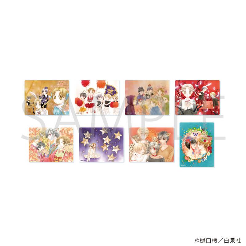 白泉社漫画商店｜アクリルカード「学園アリス」01/コンプリートセット