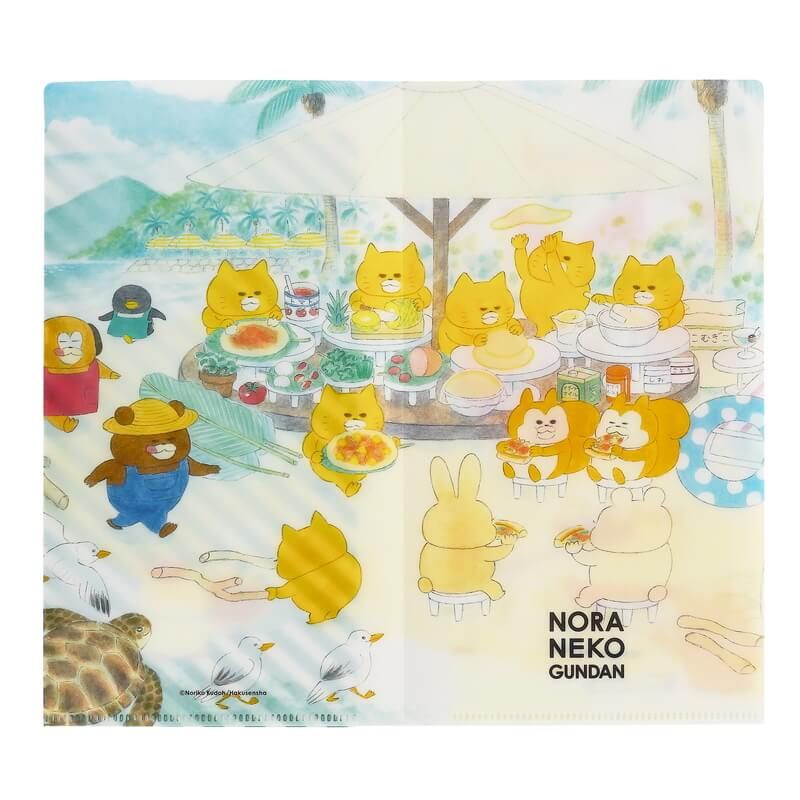 kodomoe shop｜【ノラネコぐんだん】 チケットファイル ピザをやく