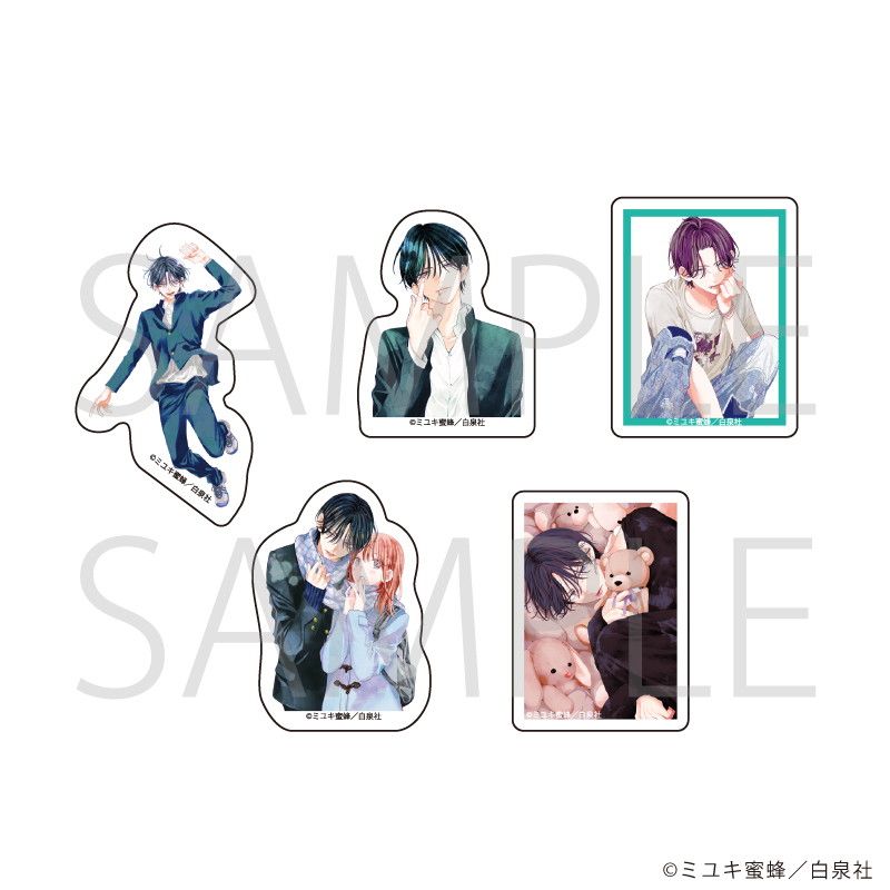 白泉社漫画商店｜フレークシール(5種セット)「春の嵐とモンスター」01