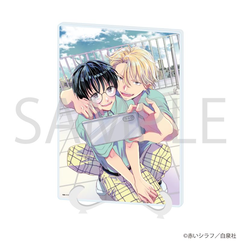 白泉社漫画商店｜アクリルアートボード(A5サイズ)「花丸漫画100号記念