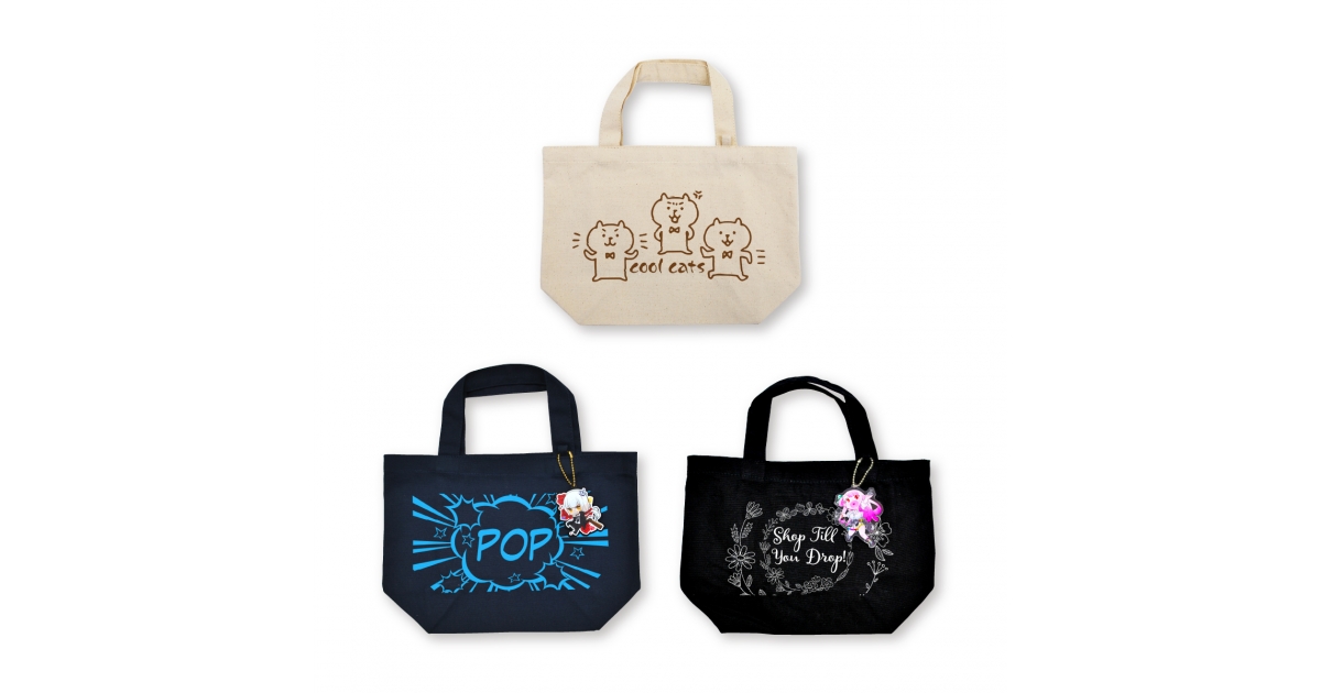 チャーム＆トートバッグ | オリジナルグッズ・アクリル・缶バッジ制作