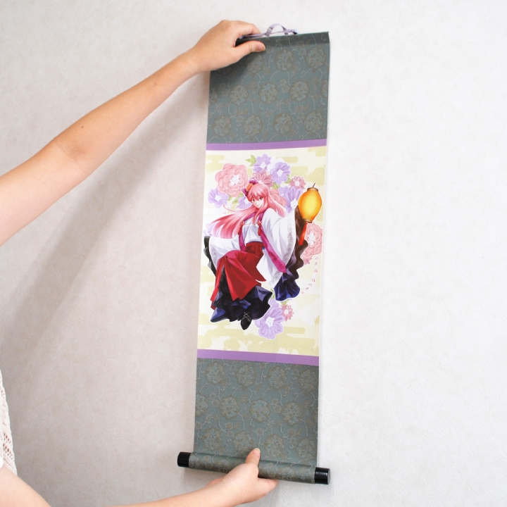 ミニ掛け軸（70cm） | オリジナルグッズ・アクリル・缶バッジ制作なら