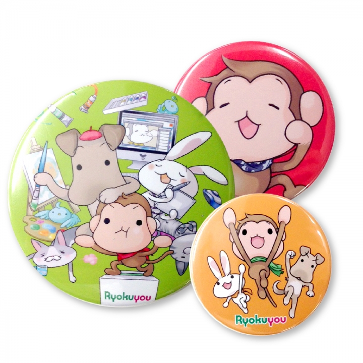 57mm缶バッジ | オリジナルグッズ・アクリル・缶バッジ制作なら【緑陽社】