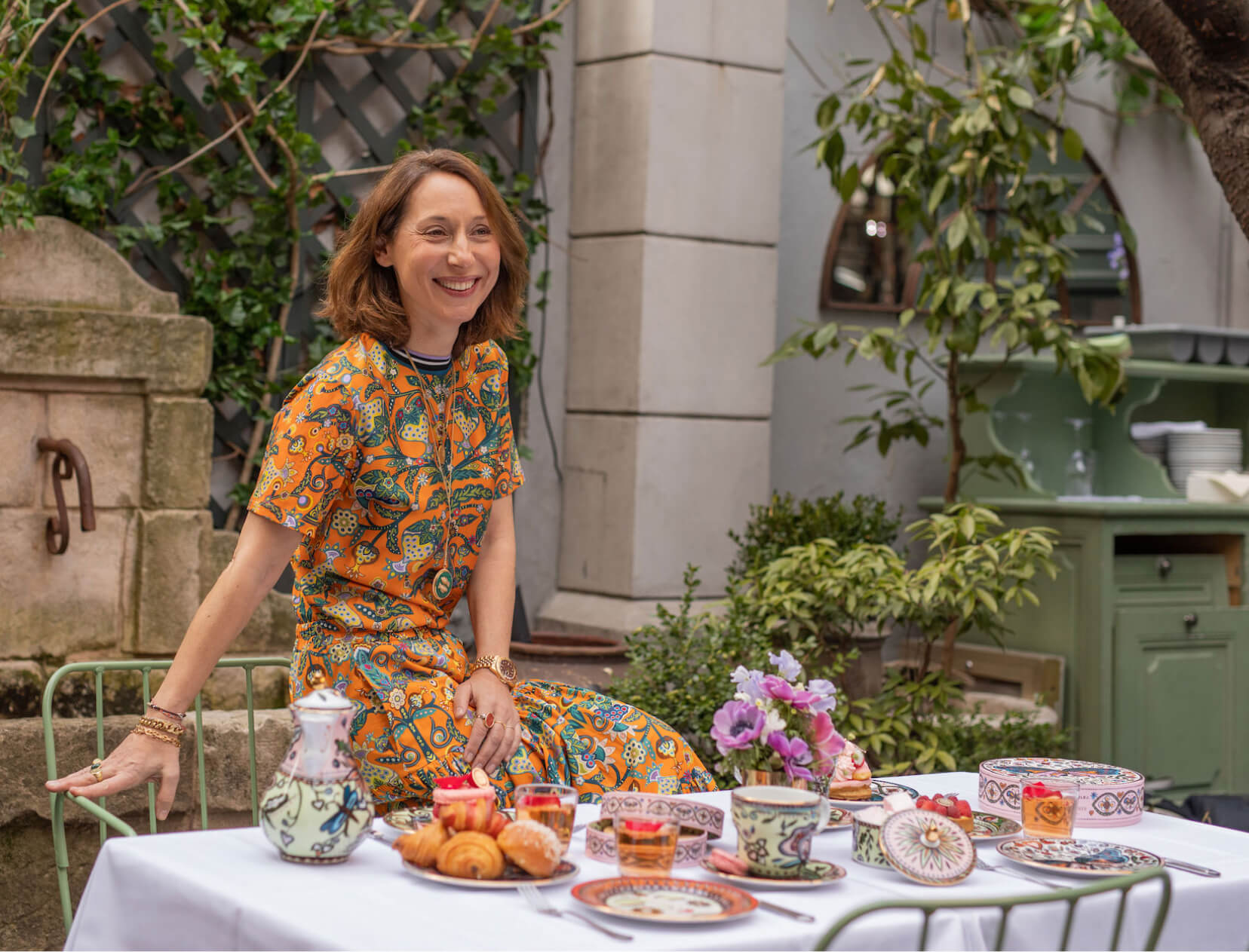 It's On: A La DoubleJ x Ladurée Tea Party - goop