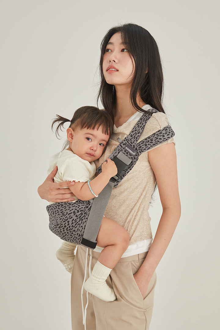 グスケット365抱っこ紐 グレー レオパード – GOOSEKET.JP