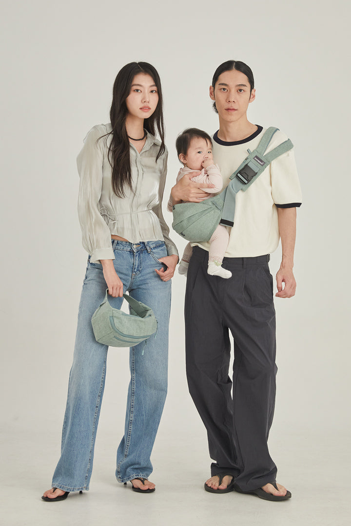 365 TODDLER SLING PLUS (sling+bag) Mint – GOOSEKET