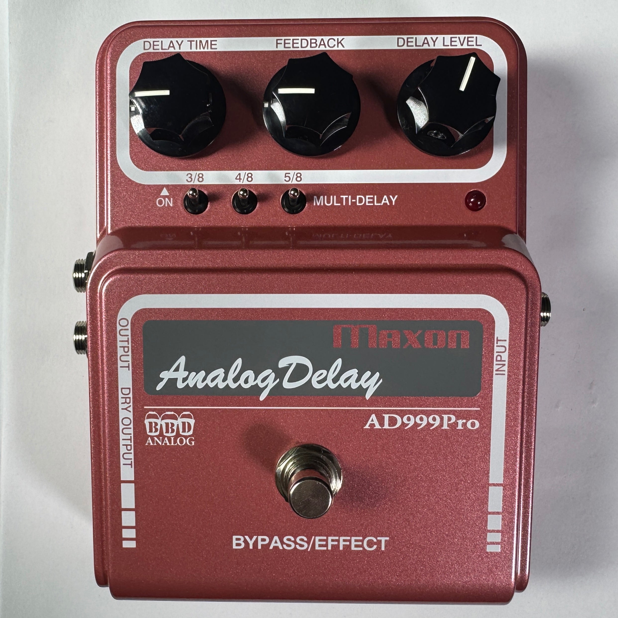 MAXON AD999Pro Analog Delay Pro SERIAL #1, FIRST IN U.S. (B-STOCK