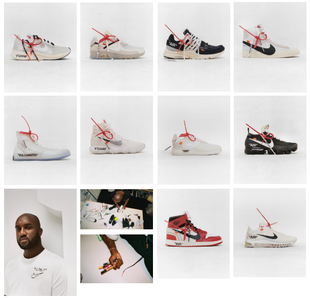 Off-White x Nike コラボスニーカーThe Ten 10型が11/9から国内で順次