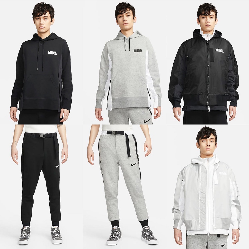 sacai × NIKE 2021サマーコラボコレクションが8/4に国内発売予定【直