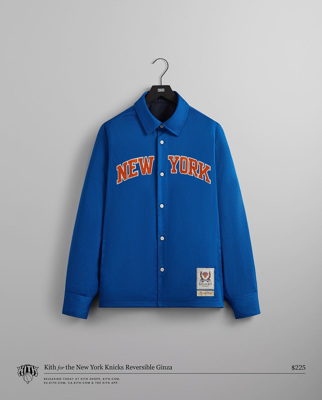 KITH FOR THE NEW YORK KNICKS 2023 コラボコレクションが11/18に国内