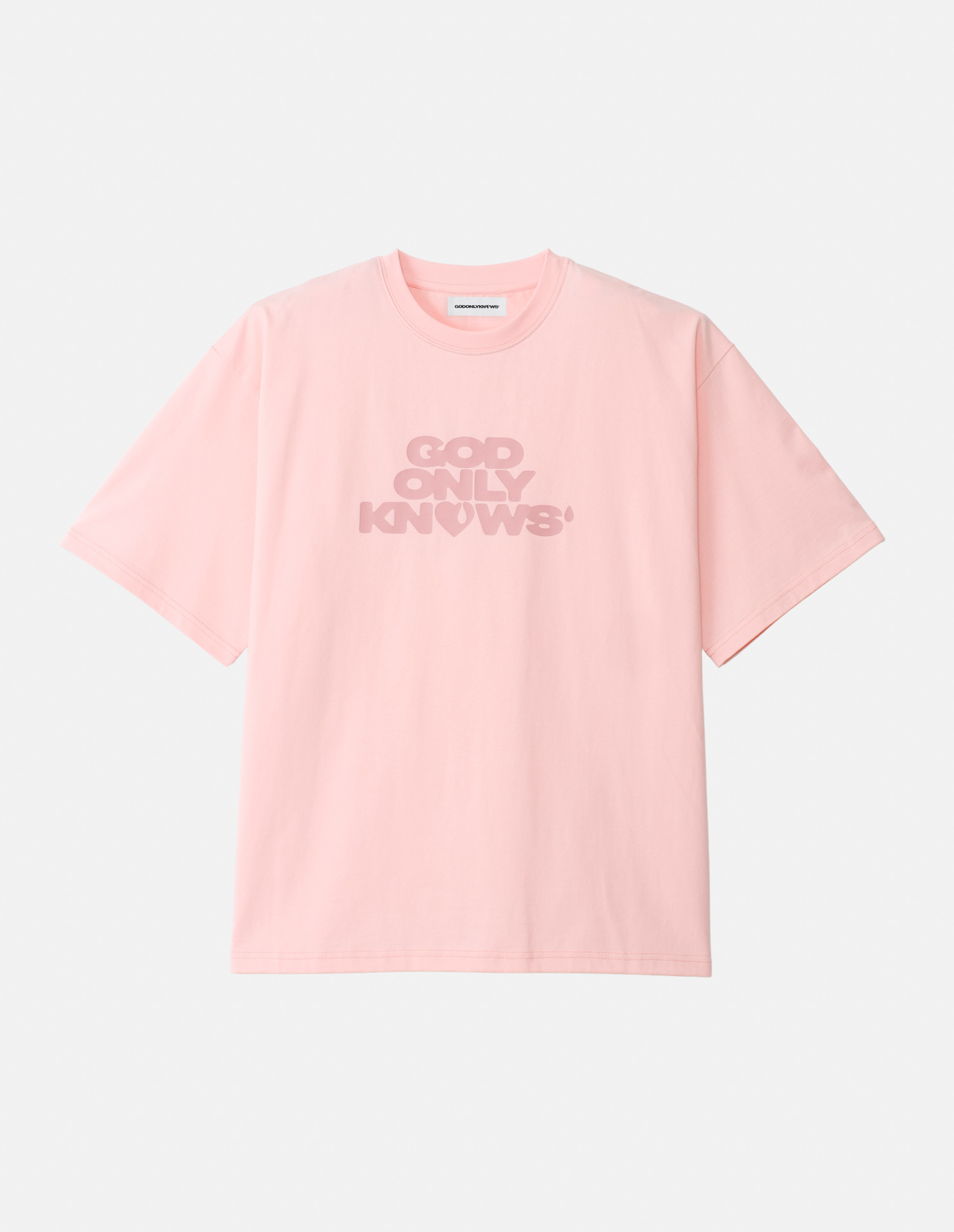 SIGNATURE LOGO TEE – GOD ONLY KNOWS