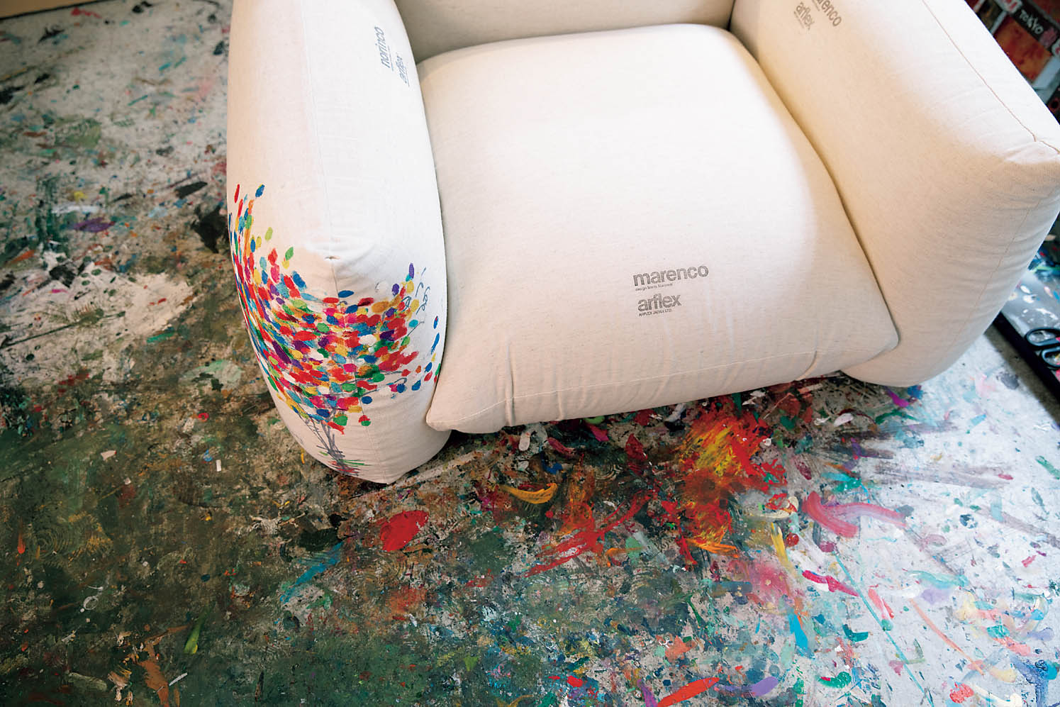 alflex マレンコ×木梨憲武 限定コラボモデル アルフレックス 木梨憲武