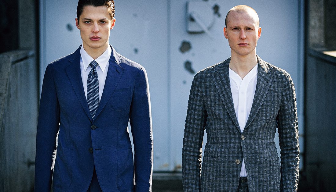 GIORGIO ARMANI】固定概念を打ち破る！ スーツの新たなる可能性 | GOETHE