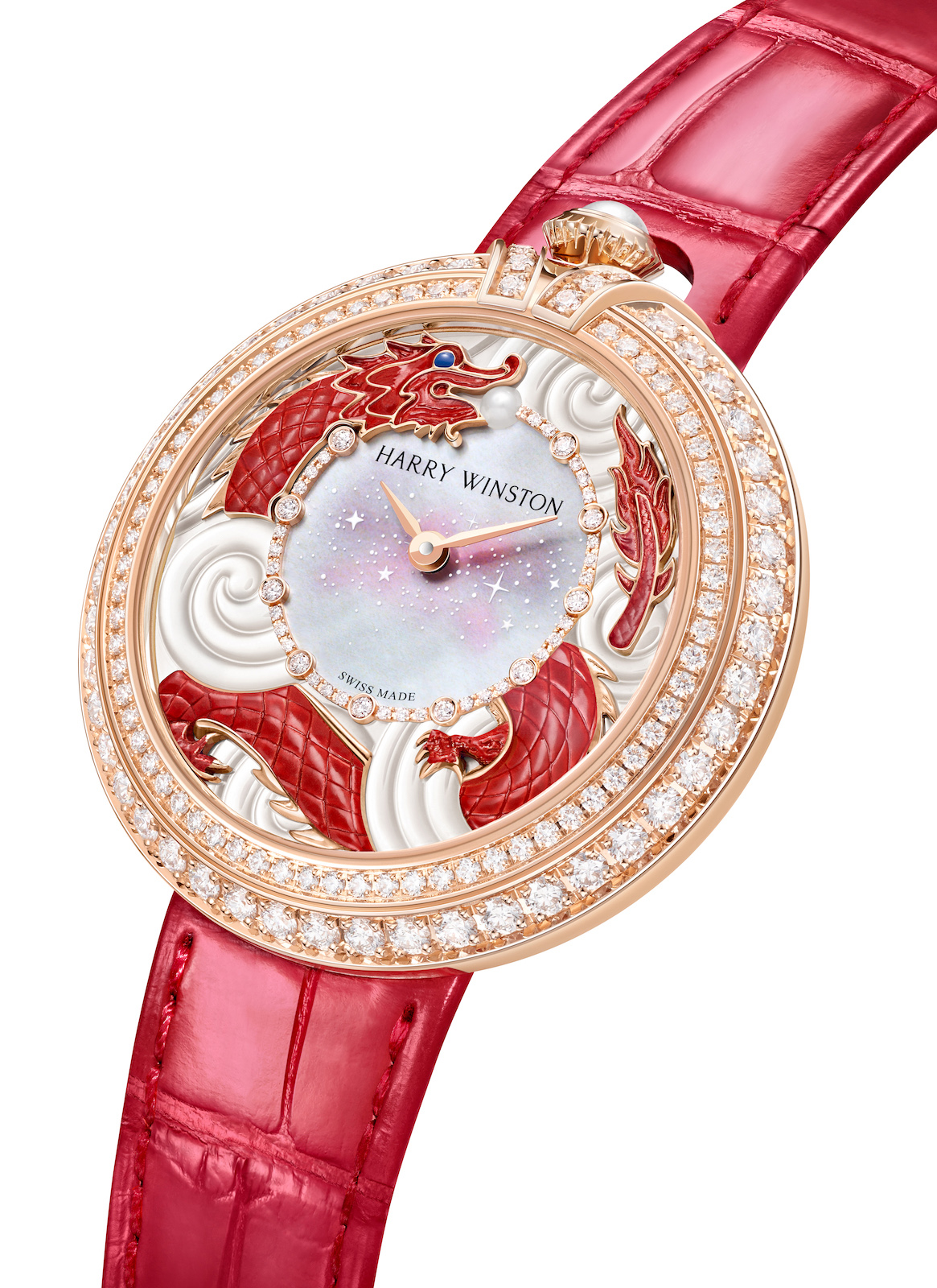 2024年の運気UP！ハリー・ウィンストン、龍が舞う特別ウォッチ | GOETHE