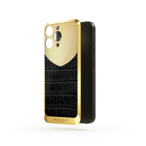 Magnetic Shield Alligator edition for iPhone | GOLDEN CONCEPT