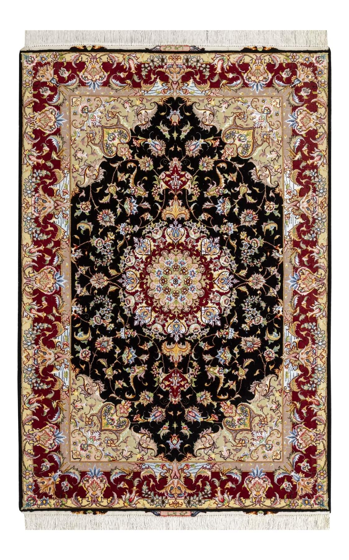 ペルシャ絨毯【タブリーズ産】tabriz-144（約1.5㎡）