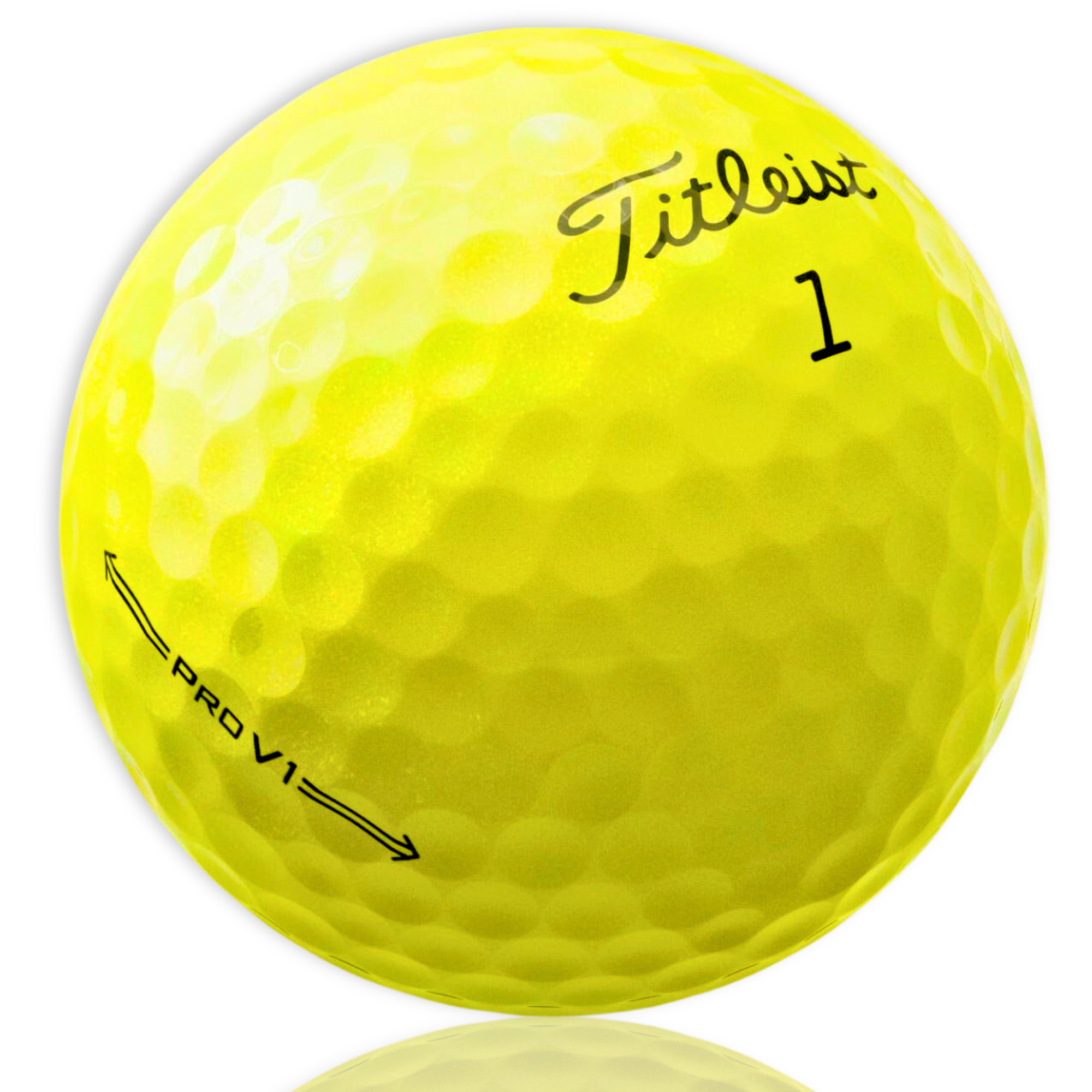 Titleist Pro V1 Yellow (2021) – 1 Dozen - Golf Ball Monkey