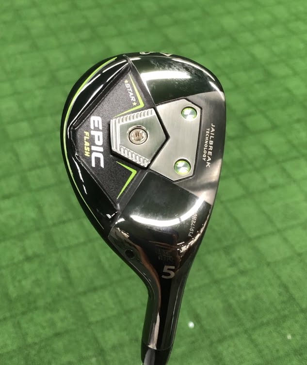 キャロウェイ EPIC FLASH STAR ユーティリティの試打＆評価／軽く打っ