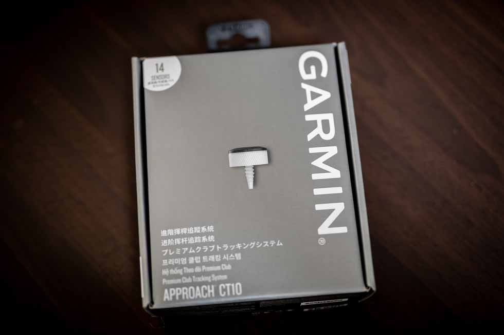 ゴルフトラッキングシステム Approach CT10レビュー 開封〜設定