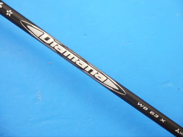 三菱 CHEMICAL ミツビシケミカル 中古シャフト Diamana WB63 (X