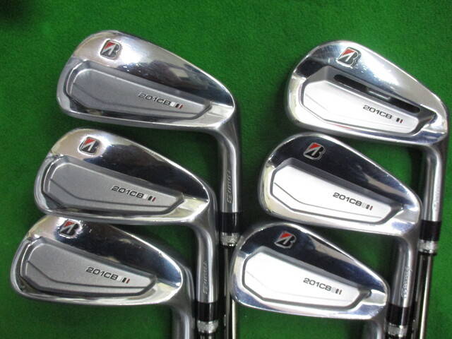 BRIDGESTONE ブリヂストン 中古アイアンセット TOUR B 201CB 6本の商品