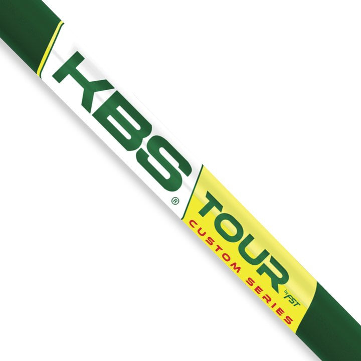KBS CUSTOM SERIES TOUR FLT (GREEN/YELLOW) SHAFTS (.355) – Golf